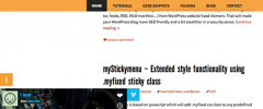 myStickyElements screenshot 2