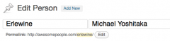 Name Support screenshot 1