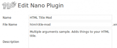 Nano Plugin Manager screenshot 2