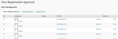 New User Approve screenshot 1