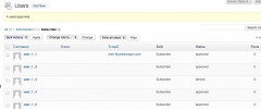 New User Approve screenshot 2