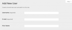 New User Password Reset screenshot 1