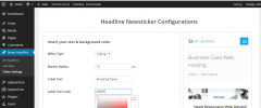 News Headline Ticker screenshot 1