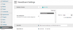 NewsBoard Post and RSS Scroller screenshot 1