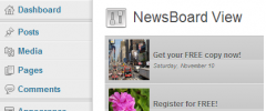 NewsBoard Post and RSS Scroller screenshot 3