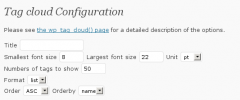 Better Tag Cloud screenshot 1