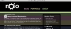 Noio Iconized Bookmarks screenshot 2