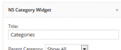 NS Category Widget screenshot 1