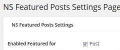 NS Featured Posts screenshot 1
