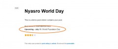 Nyasro World Day screenshot 1