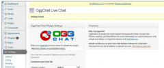 OggChat Live Chat screenshot 1