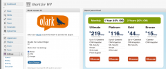 Olark for WP screenshot 1