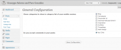 Mobile version with Onbile Plugin for iphone, blackberry , smartphones, mobile theme. screenshot 2