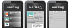 Mobile version with Onbile Plugin for iphone, blackberry , smartphones, mobile theme. screenshot 3