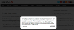 Onclick show popup screenshot 1