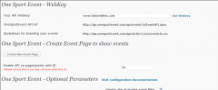 One Sport - Event Calendar screenshot 2
