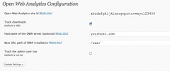 Open Web Analytics Plugin screenshot 1