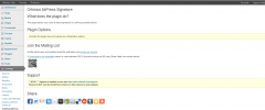 Orbisius bbPress Signature screenshot 4