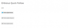 Orbisius Quick Follow screenshot 2