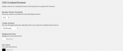OSD Outdated Browser screenshot 3