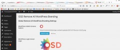 OSD Remove All Wordpress Branding screenshot 1