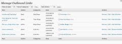 Outbound Link Manager screenshot 1