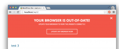 Outdated Browser screenshot 1