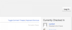 P2 Check In screenshot 1