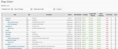 Page and Post Lister screenshot 2