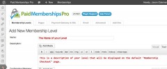 Paid Memberships Pro screenshot 1