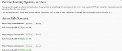 WP Parallel Loading System screenshot 1