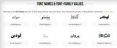 PashtoFonts screenshot 2