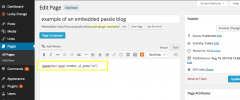 Passle Embedded Posts Plugin screenshot 3