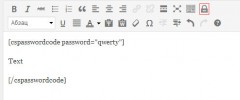 Password Content ShortCode screenshot 1