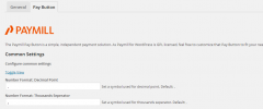PAYMILL for WordPress screenshot 4