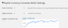 PAYPAL CURRENCY CONVERTER BASIC FOR WOOCOMMERCE screenshot 2