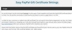 Easy PayPal Gift Certificate screenshot 3