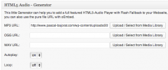 PB oEmbed HTML5 Audio - with Cache Support screenshot 2