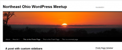 Per Page Sidebars screenshot 7
