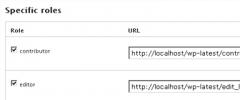 Peter's Login Redirect screenshot 1