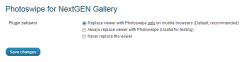 Photoswipe for NextGEN Gallery screenshot 1