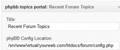 phpBB Topics Portal screenshot 2