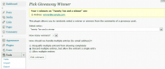 Pick Giveaway Winner screenshot 1