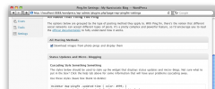 Ping.fm Custom URL screenshot 2