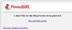 PinnedURL screenshot 1