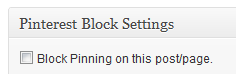 Pinterest Block screenshot 2