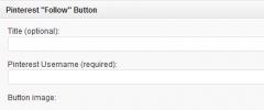 Pinterest "Follow" Button screenshot 1