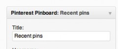 Pinterest Pinboard Widget screenshot 1