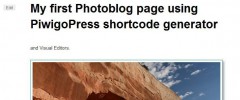 PiwigoPress screenshot 9