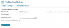 Piwiktracking screenshot 1